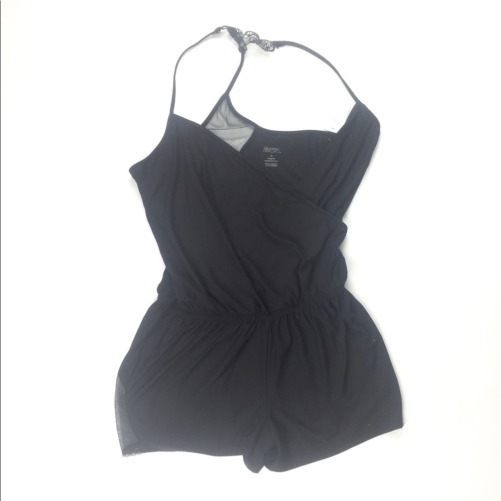 Gilligan & O'Malley Black Romper Size S